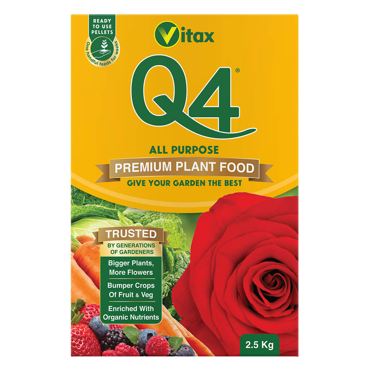 Vitax Q4 Fertiliser (2.5kg)
