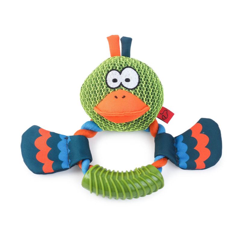 Zoon Dura Duck Ring Dog Toy (23cm)