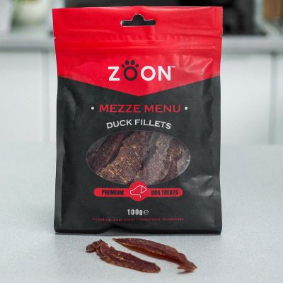 Zoon Mezze Dog Treats - Duck Fillets (100g)