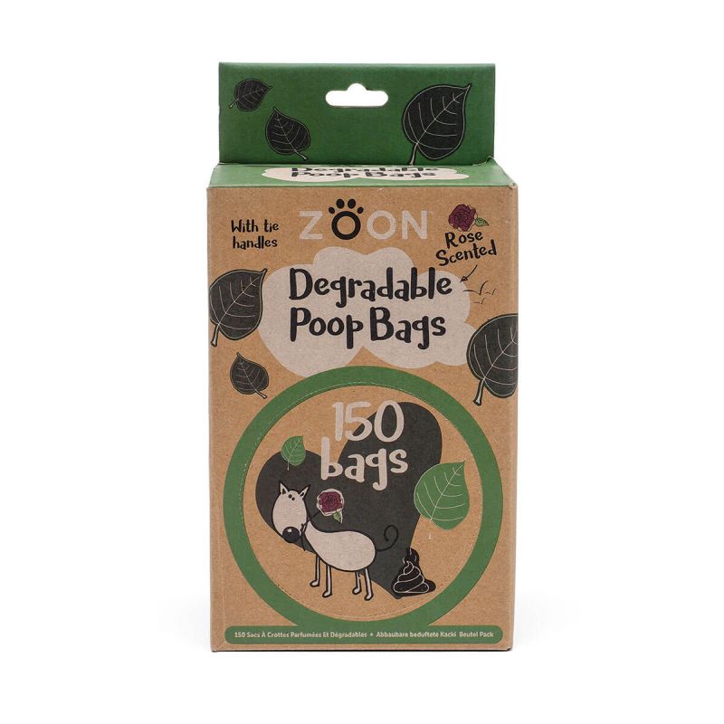 Zoon Degradable Scented Poop Bags (150 Bags)
