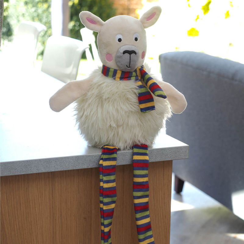 Zoon Crinkle-Squeak Llama Playpal Dog Toy (60cm)