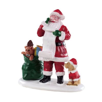 Lemax Christmas Naughty Or Nice Santa Figurine