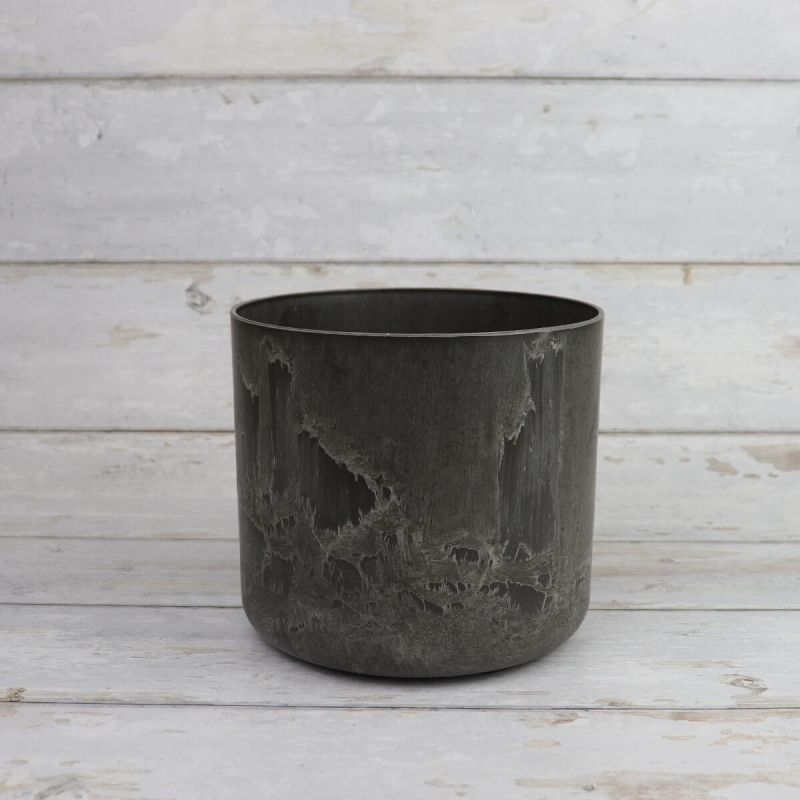 17cm Celine Recycled Grey Indoor Plant Pot