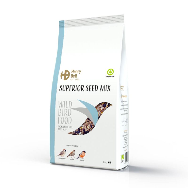 Henry Bell Superior Wild Bird Seed Mix 4Kg