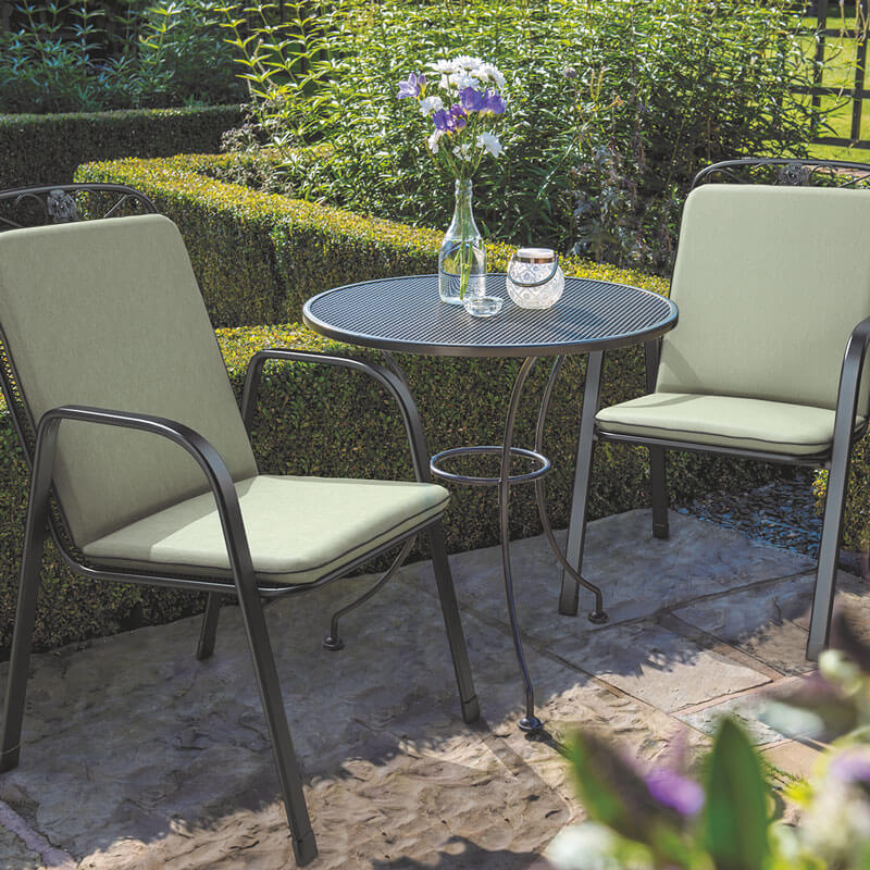 Kettler Siena - Bistro Patio Furniture Table Set (2 Chairs)