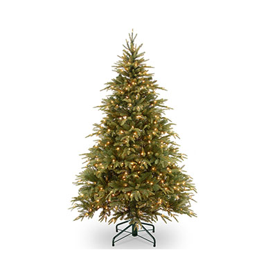 7.5FT Weeping Spruce Christmas Tree 600 Warm White LED Lights
