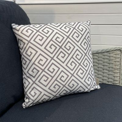 Bramblecrest Square Scatter Outdoor Cushion - Cocoa Green Key